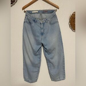 Anthropologie Pilcro Wide Leg  High Rise Jeans